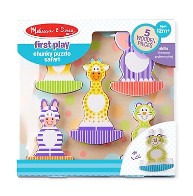 melissa and doug peek a boo touch and feel puzzle