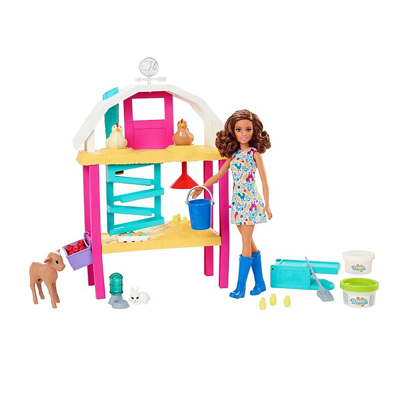 Mattel Barbie Hatch & Gather Egg Farm playset (HGY88) image 1