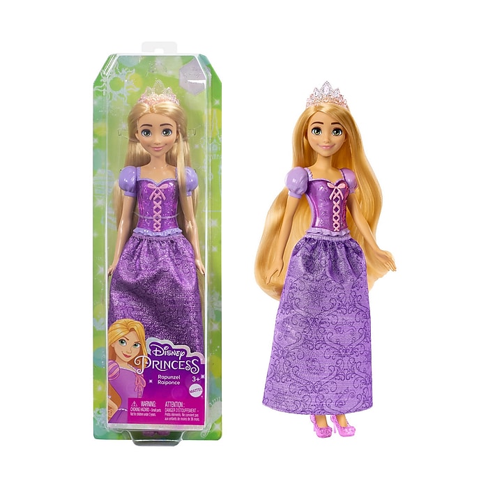 Mattel Disney Princess Rapunzel Doll (HLW03) | Staples