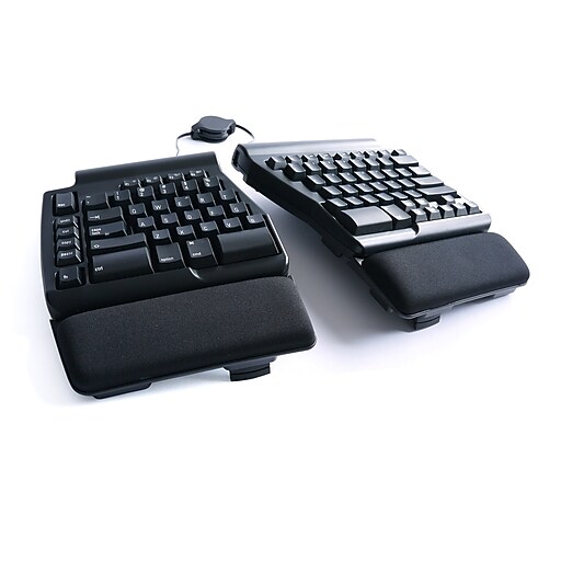 Ergoguys Matias Programmable Ergo Pro Ergonomic Keyboard for Mac, Black ...