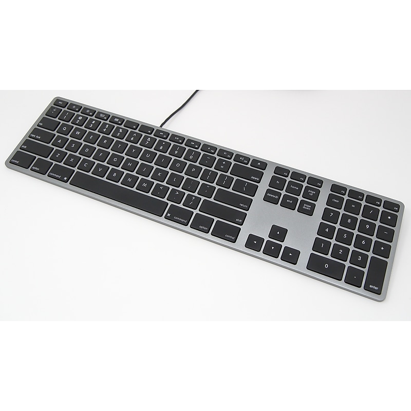 Ergoguys Matias Wired Ergonomic Keyboard for Mac, Space Gray (FK318B) image 1