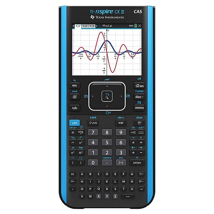 スキャナー TEXAS INSTRUMENTS TI-Nspire CAS #T25 Texas Instruments TI-Nspire CXII CAS Graphing Calculators