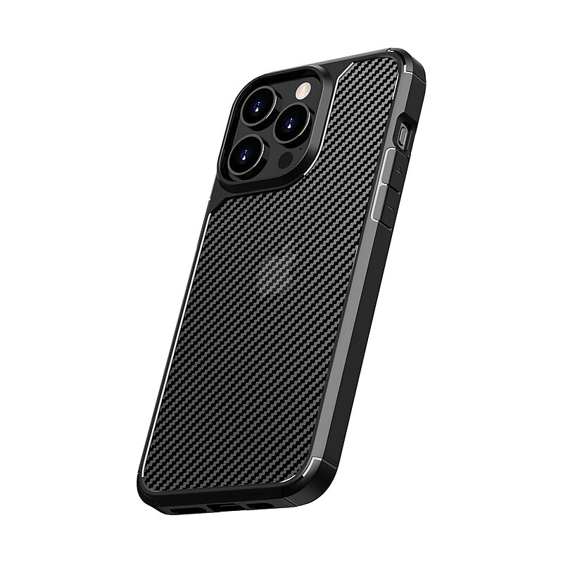 SaharaCase Rugged Case for iPhone 15 Pro Max with Glass Screen, Camera Protector, Shock Absorbing, Black (CP470ZD128ZD131) image 1