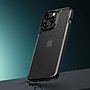 SaharaCase Rugged Case for iPhone 15 Pro Max with Glass Screen, Camera Protector, Shock Absorbing, Black (CP470ZD128ZD131)~#|#~sp242552202_sc7