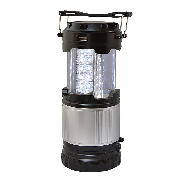 GoGreen Power Rechargeable/Solar Powered Lantern 30 LED (GG-113