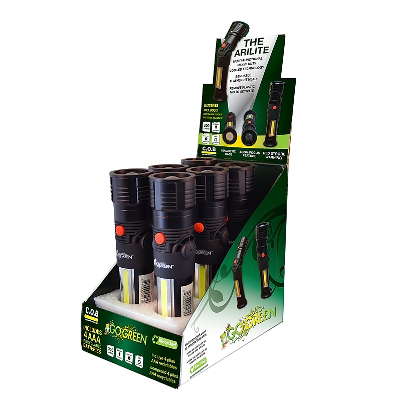 GoGreen Power AriLite Multifunctional Flashlight (GG-113-ARILITE) image 1