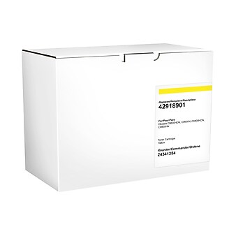 CIG Compatible OKI C9600 Yellow Toner Cartridge, (42918901)