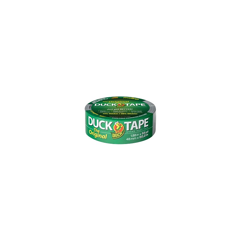Duck Tape® Brand Original Strength Duct Tape, Silver, 1.88" x 55 Yards (241639) image 1