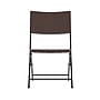 Flash Furniture Rouen Commercial Grade Foldable French Bistro Set, Brown, 3 Piece/Set (FVFWA085BRNBLK)~#|#~sp243791601_sc7