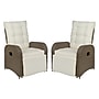 Flash Furniture Nemo Recliner Lounge Chairs with Flip up Side Tables, Beige and Brown, 2/Pack (2LTS0422BGBR)~#|#~sp243791632_sc7