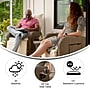 Flash Furniture Nemo Recliner Lounge Chairs with Flip up Side Tables, Beige and Brown, 2/Pack (2LTS0422BGBR)~#|#~sp243791643_sc7