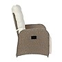 Flash Furniture Nemo Recliner Lounge Chairs with Flip up Side Tables, Beige and Brown, 2/Pack (2LTS0422BGBR)~#|#~sp243791648_sc7