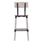 Flash Furniture Jackson Industrial Wood Rectangular Back Dining Barstool, Antique White, 2-Pieces/Pack (2XUDGW0236BAWH)~#|#~sp243861895_sc7