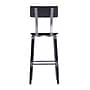 Flash Furniture Jackson Industrial Wood Rectangular Back Dining Barstool, Black, 2-Pieces/Pack (2XUDGW0236BBLK)~#|#~sp243861916_sc7