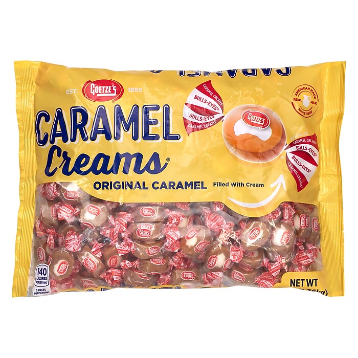 Goetze's Caramel Creams Candy, 48 oz. (220-02357) | Staples