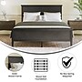 Flash Furniture Fiona Platform Bed Frame, Queen, Dark Gray (MG090029QBDKGRY)~#|#~sp243946268_sc7