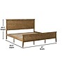Flash Furniture Fiona Platform Bed Frame, King, Light Brown (MG090029KBAOAK)~#|#~sp243946302_sc7