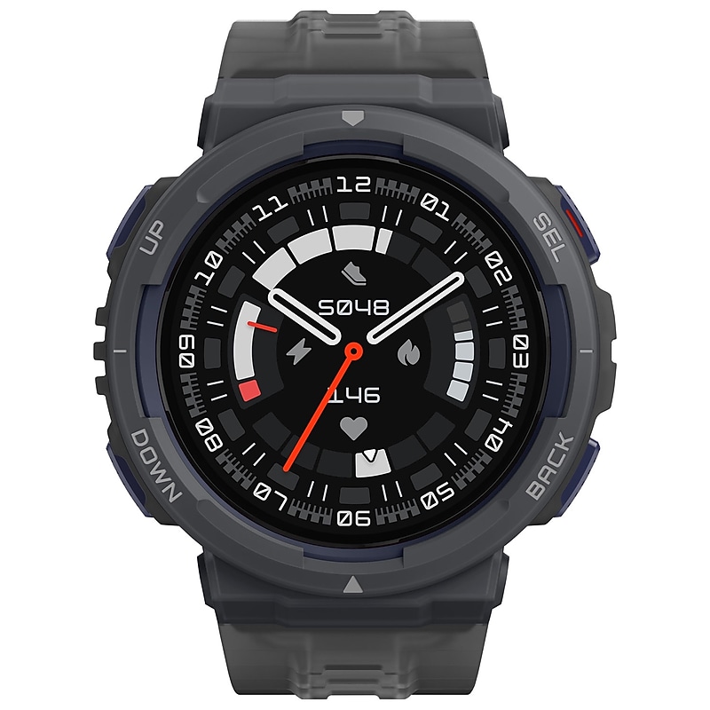 Amazfit Active Edge Smart Watch, Midnight Pulse (W2212US2N) image 1