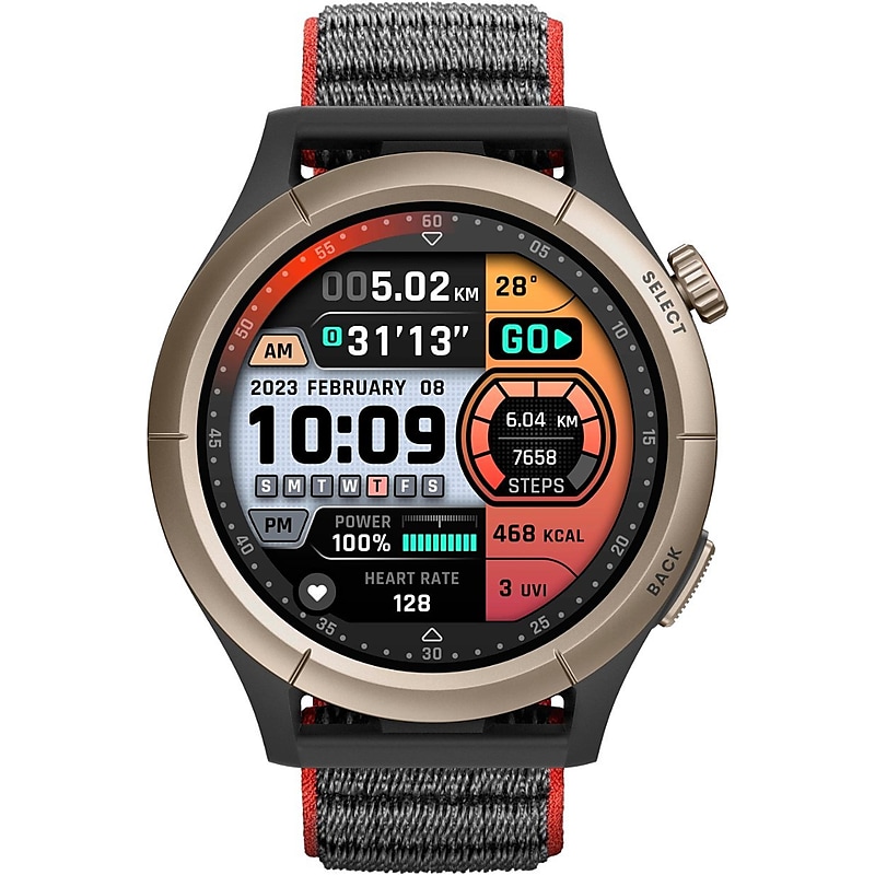 Amazfit Cheetah Pro Smart Watch, Black (W2292TY1N) image 1
