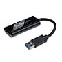 StarTech 2.4" Slim USB 3.0 to HDMI External Multi Monitor Video Card Adapter,  Female to Male, Black (USB32HDES)~#|#~sp244286349_sc7