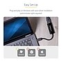 StarTech 2.4" Slim USB 3.0 to HDMI External Multi Monitor Video Card Adapter,  Female to Male, Black (USB32HDES)~#|#~sp244286351_sc7