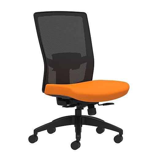 Union & Scale Workplace2.0™ Fabric Task Chair, Apricot, Adjustable