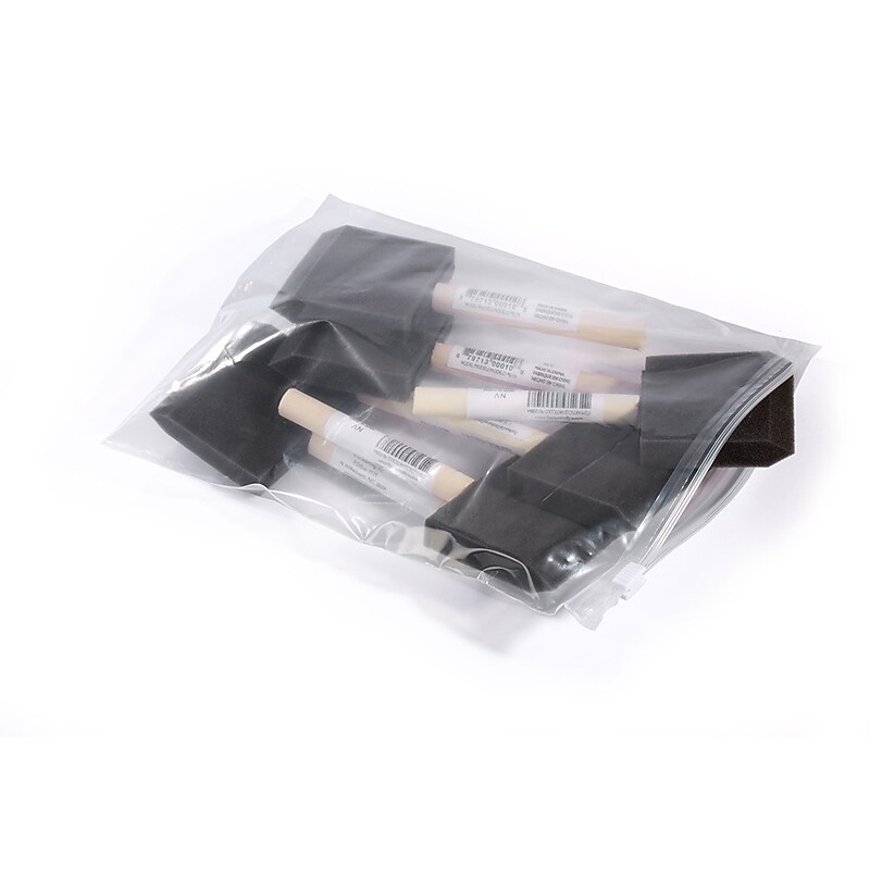 10" x 13" Reclosable Poly Bags, 3 Mil, Clear, 100/Carton (PB5223) image 1