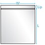 6" x 4" Reclosable Poly Bags, 3 Mil, Clear, 1000/Carton (PB12101)~#|#~sp24472168_sc7