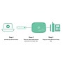 Ooma Telo IP Access Point Home Phone Service Bundle with 3 HD3 Cordless Handsets and Premier Subscription, Black (TELO3HD3)~#|#~sp245210950_sc7