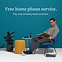 Ooma Telo IP Access Point Home Phone Service Bundle with 3 HD3 Cordless Handsets and Premier Subscription, Black (TELO3HD3)~#|#~sp245211251_sc7