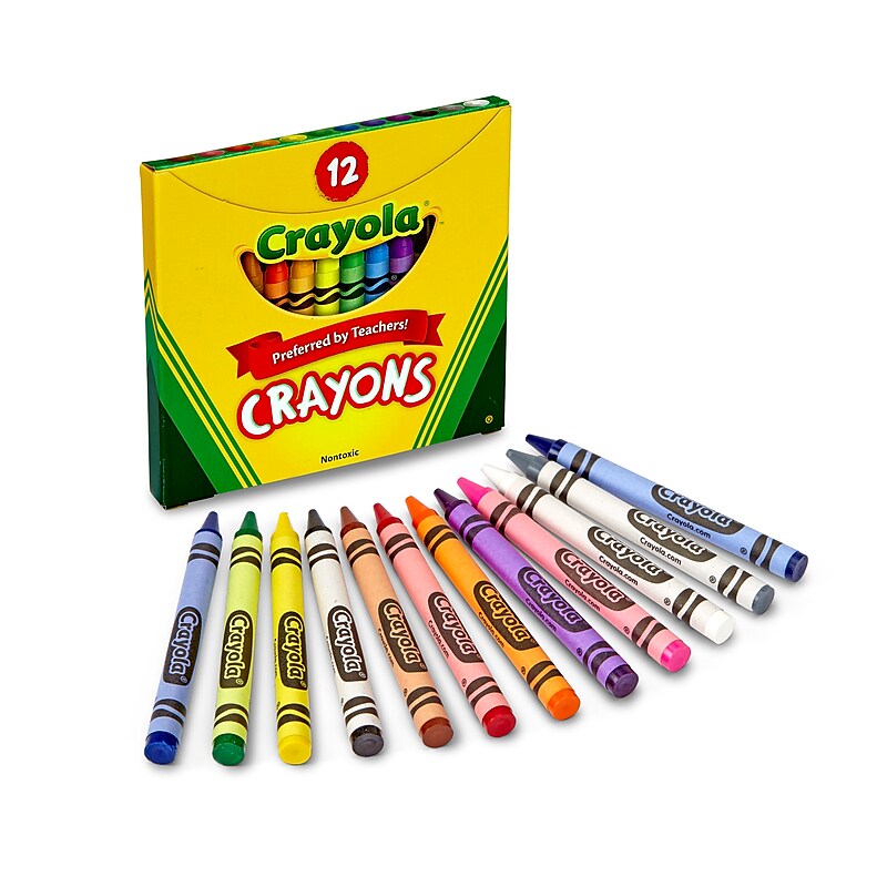 Crayola® Crayons,, 12 Pack, (52-0012) image 1