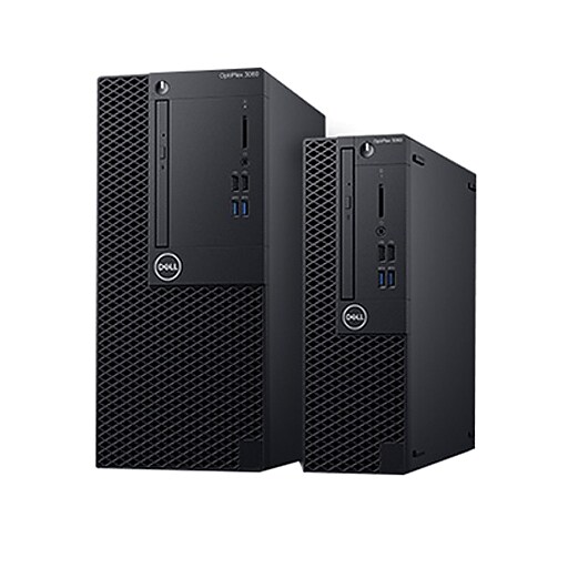Shop Staples for Dell™Optiplex 3060 D7CKR Desktop Computer, Intel Core