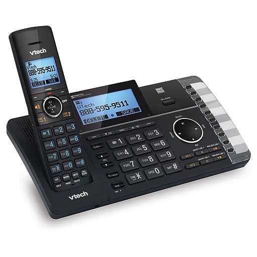 VTech DS6251 1Handset Cordless Telephone, Black Staples
