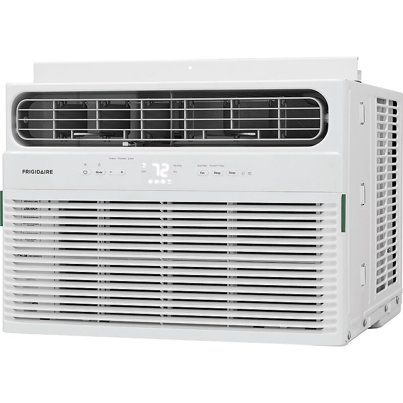 Frigidaire 12,000 BTU Smart Window Air Conditioner with Remote, WiFi Enabled, White (FHWW124WD1) image 1