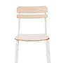 Flash Furniture Cyprus Contemporary Steel/Wood Slat Back Barstool, Antique White, 2-Pieces/Pack (2XUCH10443BAWH)~#|#~sp245677079_sc7