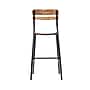 Flash Furniture Cyprus Contemporary Steel/Wood Slat Back Barstool, Black/Copper, 2-Pieces/Pack (2XUCH10443BACP)~#|#~sp245677104_sc7