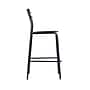 Flash Furniture Cyprus Contemporary Steel/Wood Slat Back Barstool, Black/Copper, 2-Pieces/Pack (2XUCH10443BACP)~#|#~sp245677106_sc7