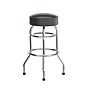 Flash Furniture Bruno Traditional Vinyl Double Ring Barstool without Back, Dark Brown (XUD100DKBRN)~#|#~sp245677131_sc7