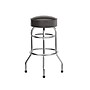 Flash Furniture Bruno Traditional Vinyl Double Ring Barstool without Back, Dark Brown, 2-Pieces/Pack (2XUD100DKBRN)~#|#~sp245678054_sc7