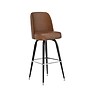 Flash Furniture James Traditional Vinyl Full Back Barstool, Weathered Brown (XUF125WBRN)~#|#~sp245678067_sc7