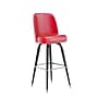 Flash Furniture James Traditional Vinyl Full Back Barstool, Red (XUF125RED)~#|#~sp245678091_sc7
