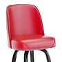 Flash Furniture James Traditional Vinyl Full Back Barstool, Red (XUF125RED)~#|#~sp245678098_sc7