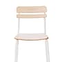 Flash Furniture Cyprus Contemporary Steel/Wood Slat Back Barstool, White/Antique White (XUCH10443BAWH)~#|#~sp245678137_sc7