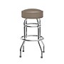 Flash Furniture Bruno Traditional Vinyl Double Ring Barstool without Back, Beige (XUD100BEIGE)~#|#~sp245679253_sc7