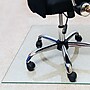 Floortex Glaciermat Carpet & Hard Floor Chair Mat, 36" x 42", Crystal Clear Glass (FC123642EG)~#|#~sp245875709_sc7