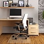 Floortex Cleartex Advantagemat Hard Floor Chair Mat, 30" x 48", Clear PVC (FC127519EV)~#|#~sp245875738_sc7