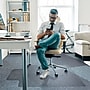 Floortex Cleartex Ultimat Carpet Chair Mat with Lip, 35" x 47", Designed for Medium-Pile Carpet, Clear Polycarbonate (118927LR)~#|#~sp245875863_sc7