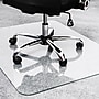 Floortex Glaciermat Carpet & Hard Floor Chair Mat, 36" x 48", Crystal Clear Glass (FC123648EG)~#|#~sp245875873_sc7