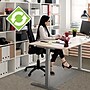Floortex Evolutionmat Carpet Chair Mat, 30" x 48", Designed for Standard-Pile Carpet, Clear Enhanced Polymer (ECO113048EP)~#|#~sp245876045_sc7