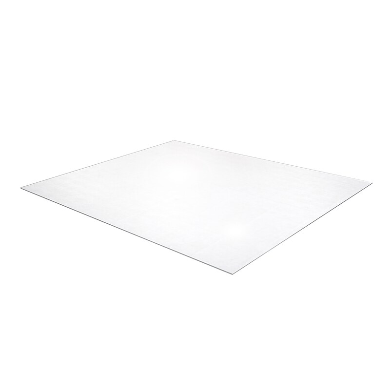 Floortex Hometex 18" x 12" Vinyl Place Mats, Fresh Mist, 4/Pack (FPHMPM3046EV4) image 1